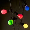 Vintage holiday outdoor patio lighting decorative rainproof colorful lights string