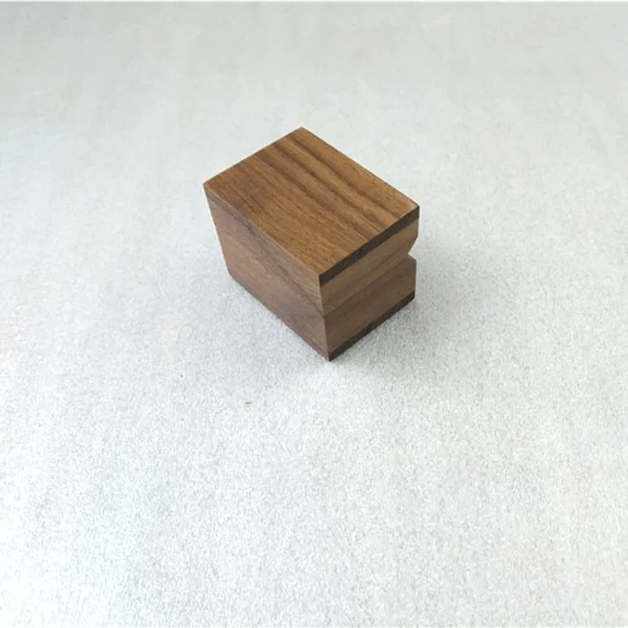 small wood box magnetic box for jewelry gift