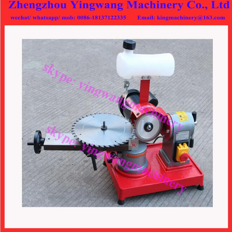 Small Manual Hand Circular Saw Blade Sharpener Machine / Small