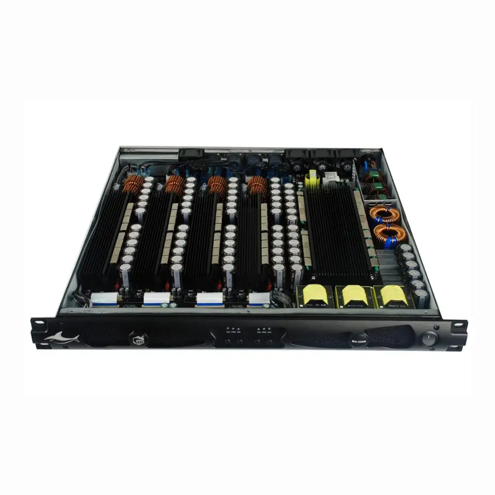 

4 channel bridge power 10000 watt power amplifier 1u professional power amplifier