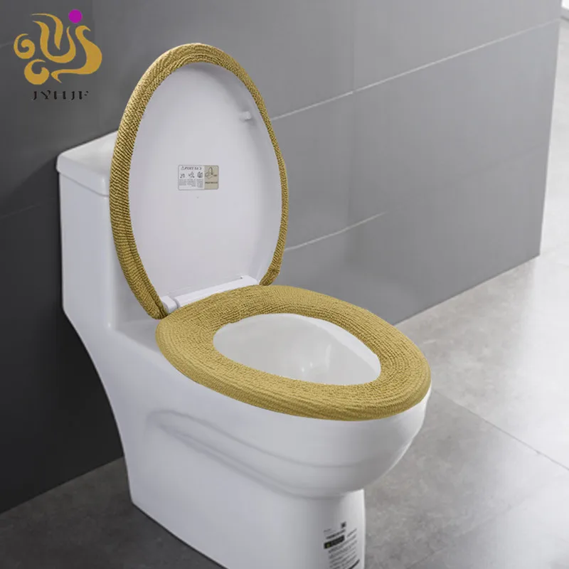 

JYH Soft toilet seat cushion cover Bathroom toilet seat protector accessories toilet seat cover, 12 colors or oem
