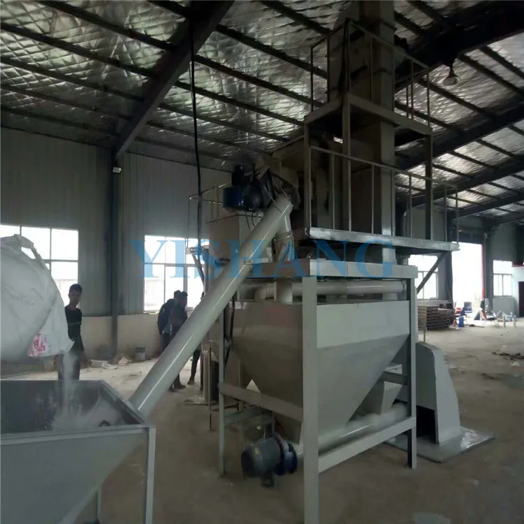 
Colored coating mortar mixer product plant ceramic tile adhesive dry mortar production line 