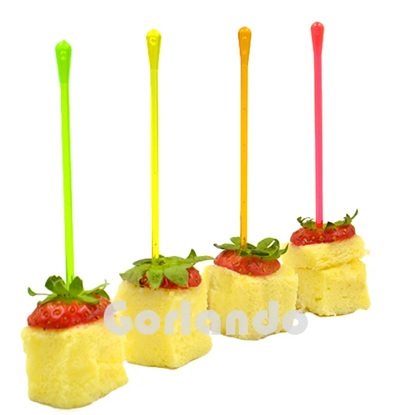 Popular Plastic Decorative Cocktail Fruit Picks Buy Decorative
