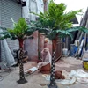 Factory Make New Model Large Fibre Trunk Giant Date Artificial Palm Tree In Saudi Arabia