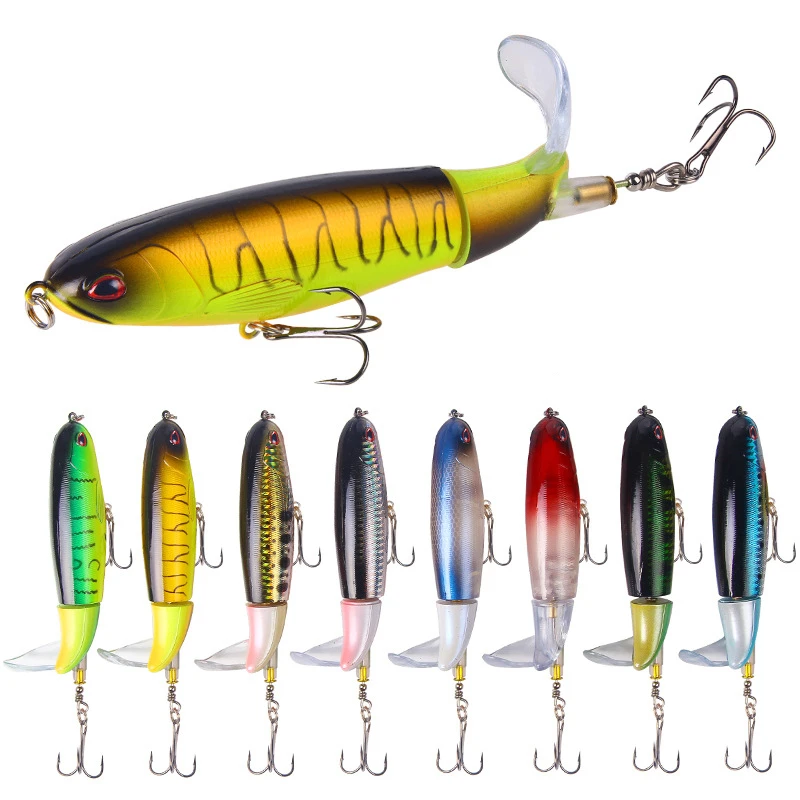 

Gorgons 130mm 35g fishing floating whopper Popper lure tackle whopper plopper with good price, Vavious colors