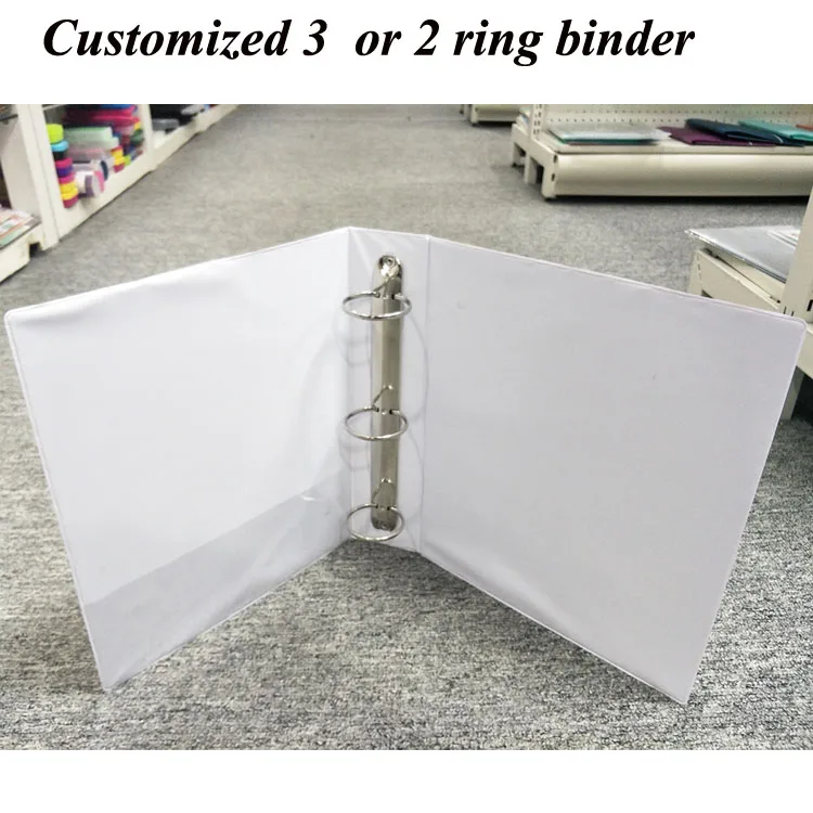 Spring Binder Office File Organizer Customized Printing A4 Letter Size