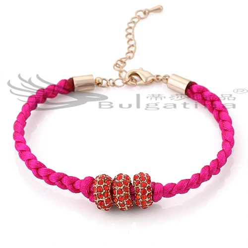 

wholesale Crystal Beads Bracelet With Lobster Clasp, Picture shows