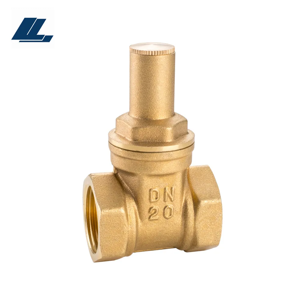 
1-6 inch Forged locking brass gate valve 