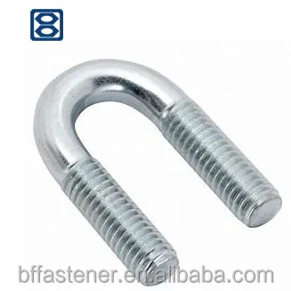 
zinc plated carbon steel U type bolt 