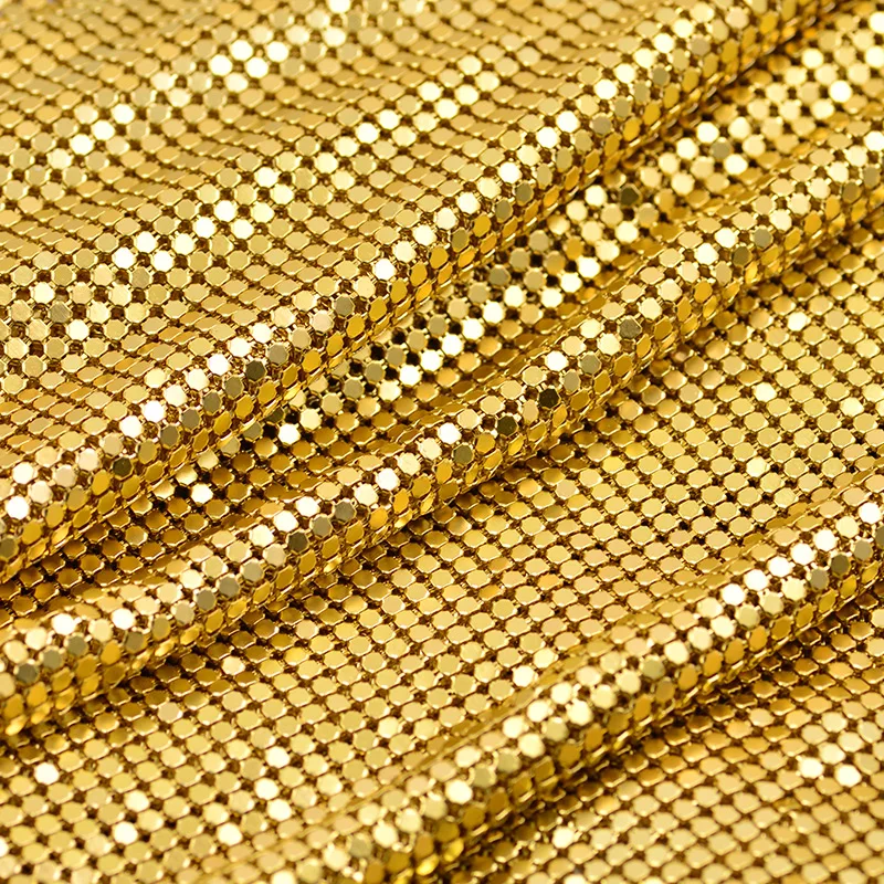 

45*120cm Gold Silver Rhinestone Mesh Fabric Sewing Metal Trimming Crystal Applique Strass Ribbon Banding for Sexy Dress