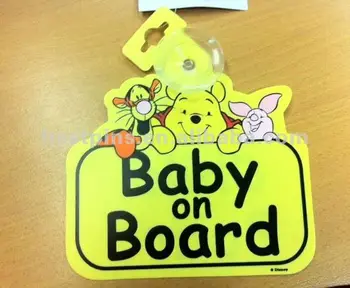 cute baby on board sign
