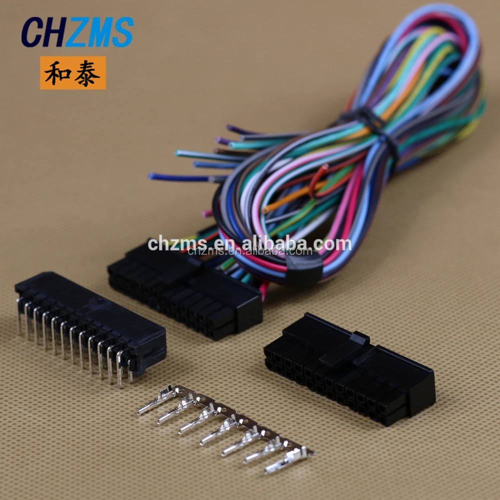 Electrical Wire Harness Electronic Equipment Male And