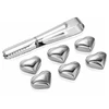 reusable wine chilling stones bpa and lead free ice cube stainless steel wine ice cubes