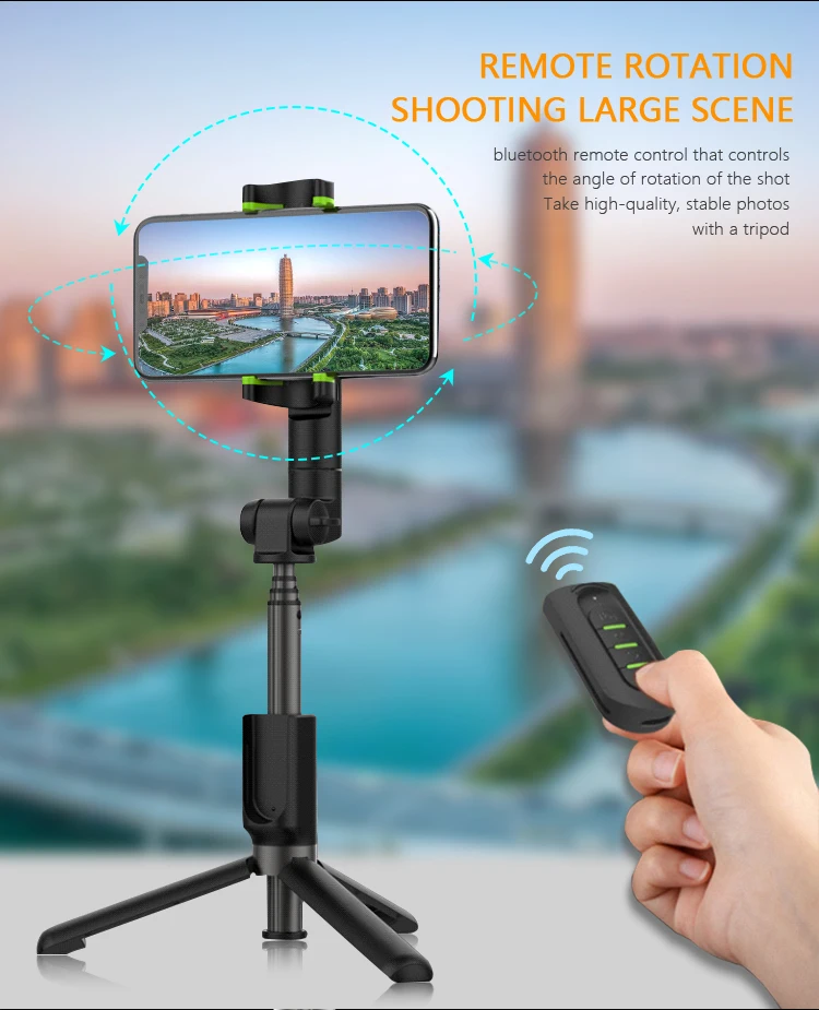 2019 New Style YMP Self Stick for iPhone 6S Smart Phone Xiaomi Selfie Sticks Bluetooth Mini Portable Selfie Stick with Tripod
