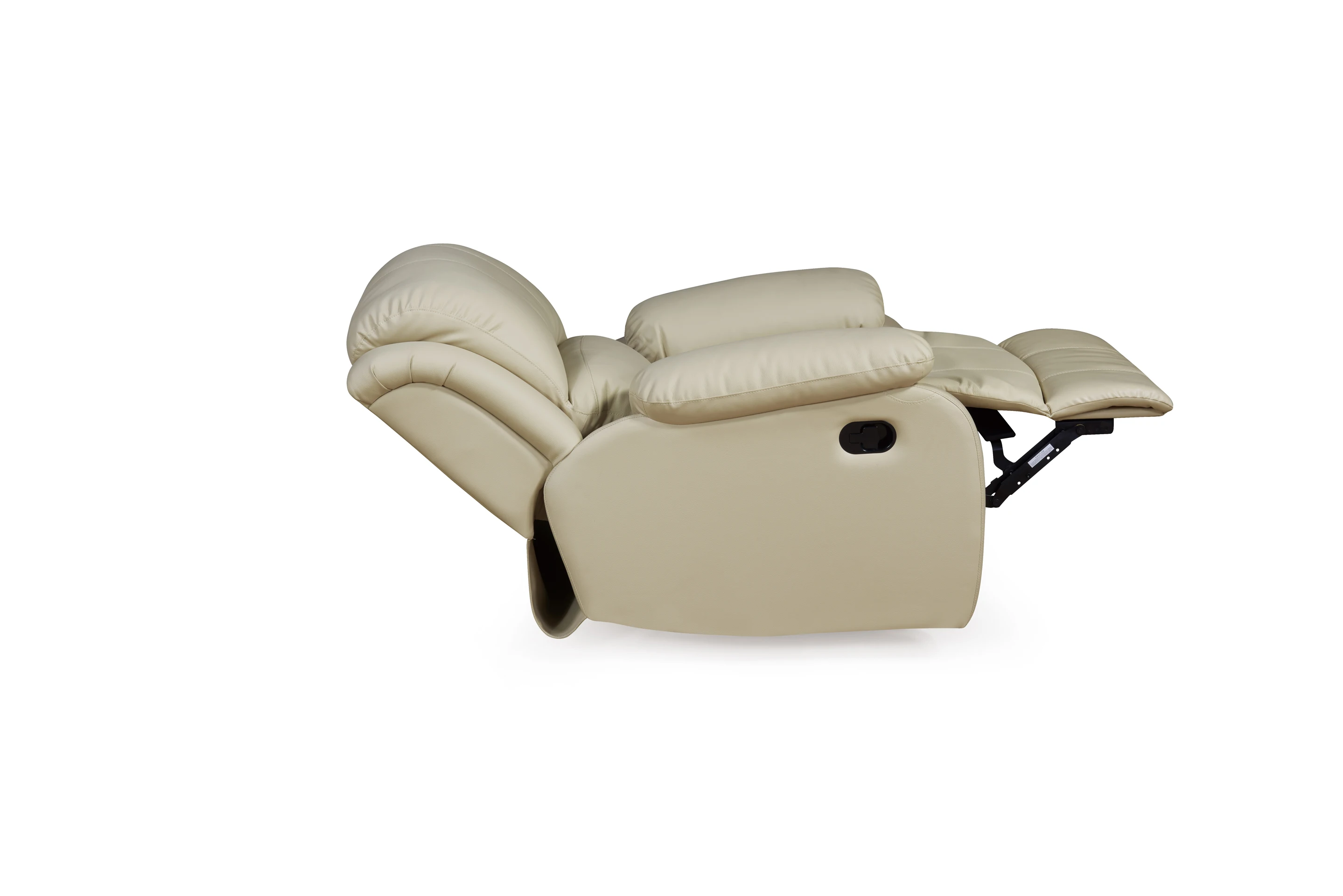 Pink Recliner Sofa Full Leather Living Room Furniture Corner Recliner