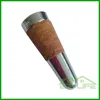 wholesale cheap price wondeful model cork and metal wine bottle stopper parts