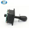 American Style Joystick BLACK Switchable from 8-way to 4-way operation with Elliptical Black Handle joystick game controller