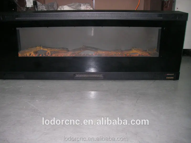 110 voltios te negro estufas electricas con luces led-Chimeneas