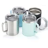 Free Gift with Purchase Custom Vacuum Insulated Coffee Tumbler with Handle