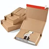 Flat Mailer Cardboard Packaging Book Mailing Box Corrugated Book Mailer