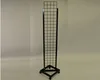 Wire display stand with casters Retail display wire stands Shop fitting wire stands