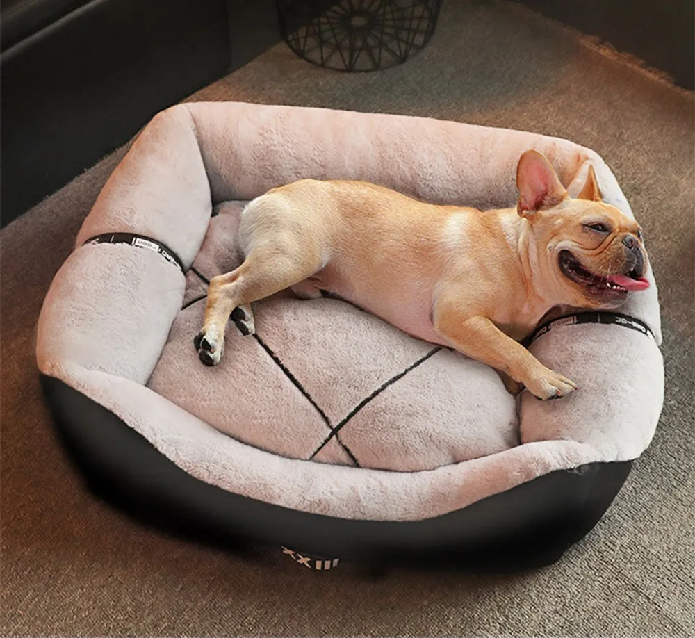 large soft dog bed