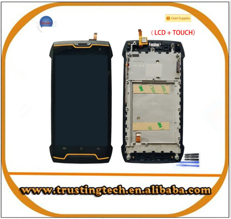 

For cubot kingkong LCD Display And Touch Screen assembly Repair Parts 5inch Replacement, Black