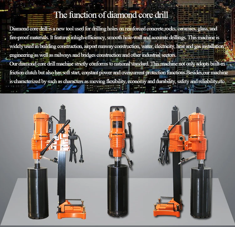 300mm Bl300 Hilti Stand Concrete Core Drilling Machine Price For Sale