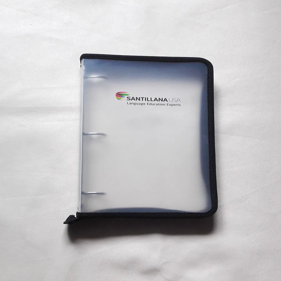 High Quality A4 Zipper 25mm Plastic Mini 3 Ring Zip Binder Buy 3 Ring