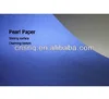 S&Q Wholesale Pearl finishing Paper / Pearl Effect Printing Paper (Off set base paper with Pearl like Powder)
