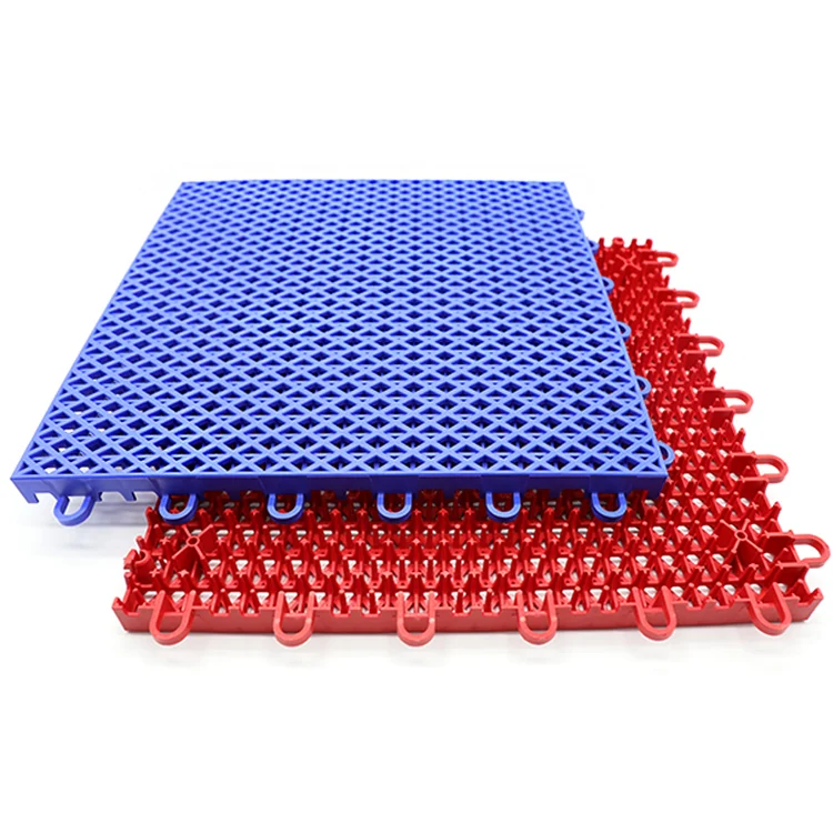 
china supplier wholesale portable basketball sports court pp outdoor flooring 