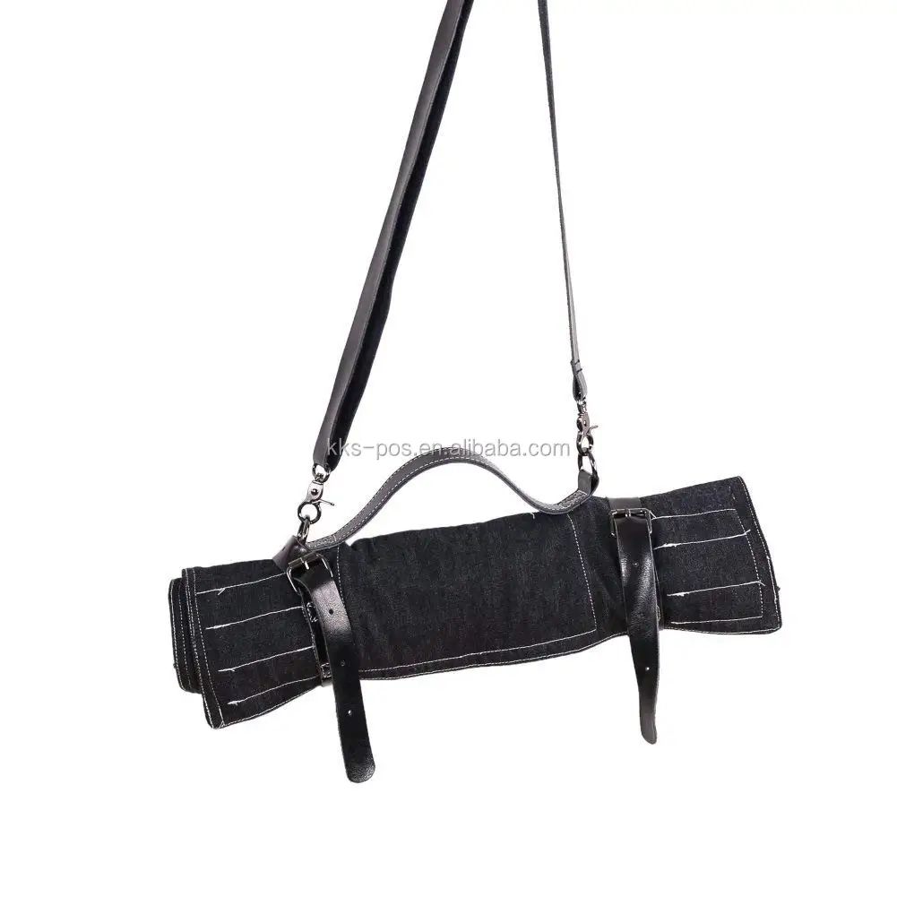 7 Piece Cocktail Bar Tool Set with Canvas Carry Bag