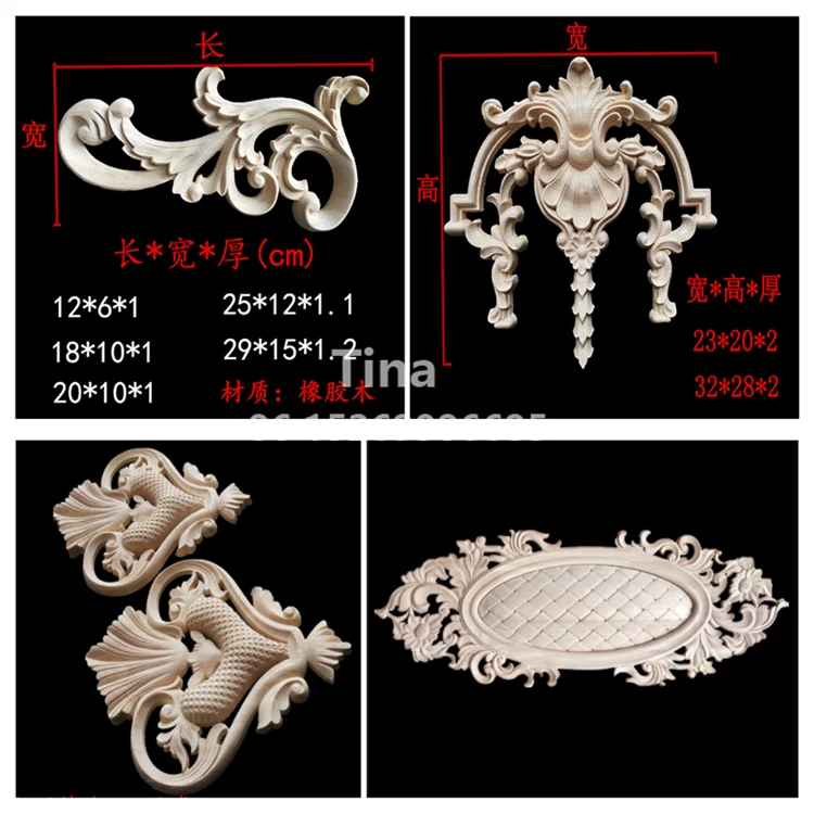 Furniture Appliques and Onlays