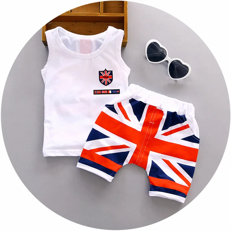 

Wholesale Clothing Market Children Summer Boys Sets, As pictures or as your needs