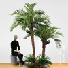 Artificial Outdoor Coconut Palm Tree Plastic Tall Tree for Shopping Mall Indoor Decoration