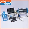 Stainless steel pulley wheel for downwell Power supply: AC 110V or 220V 100-2000M Well and borehole Inspection camera