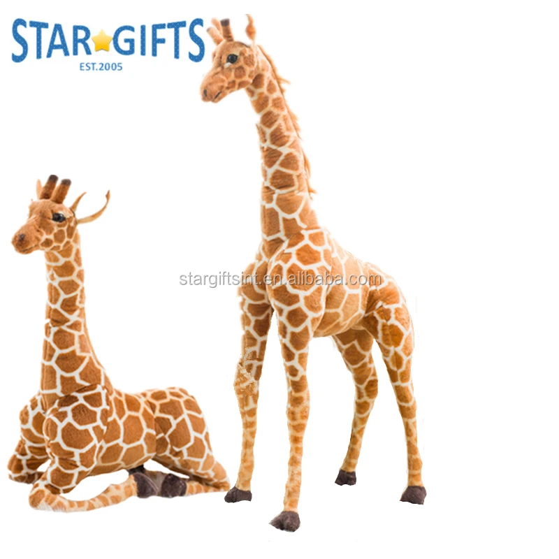 tall plush giraffe
