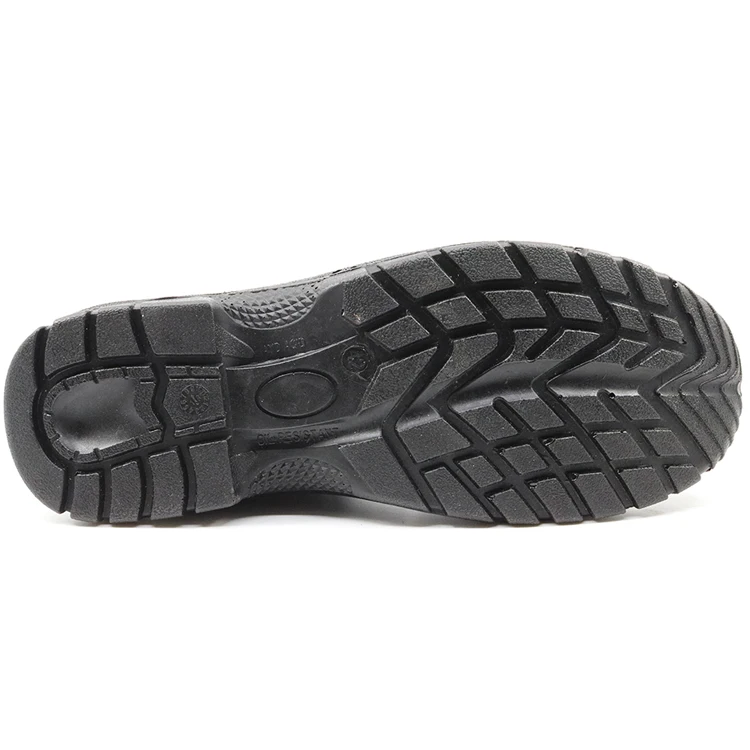 Low Price Oil Slip Resistant Anti Slip Steel Toe Puncture Proof Leather ...