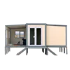prefab expandable homes foldable container house with furniture for sale