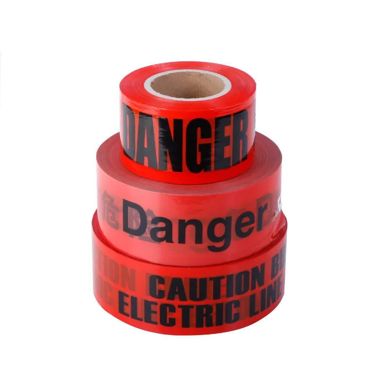 Custom Retractable Safety Tape Fence Barrier Caution Pe Warning Tape