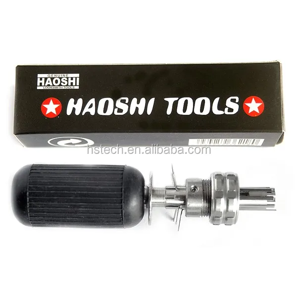 

USA Free shipping HAOSHI 10 Pins Stainless Steel Tubular Civil Lock Pick Open Tools Set