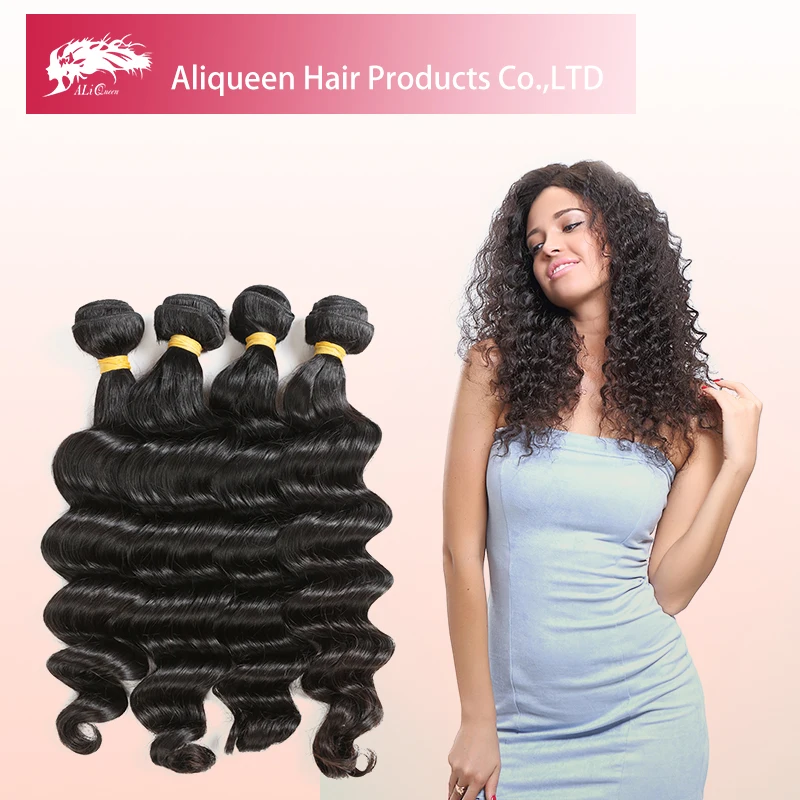 

Wholesale 100% Virgin Loose Deep Wave Human Brazilian Hair Bundles