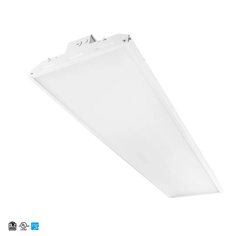 120-277V Dimmable 5700K Cold White T5/T8/T12 Fluorescent Lighting Replacement 265W 4ft LED Linear High Bay