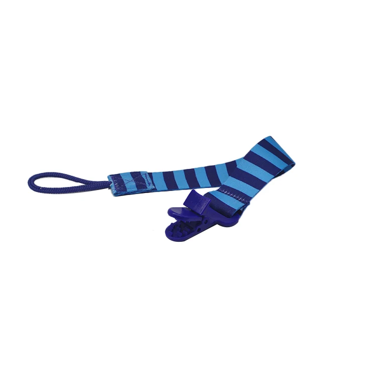 
Printed funny baby pacifier holder clips popular pacifier chain clip products for baby 