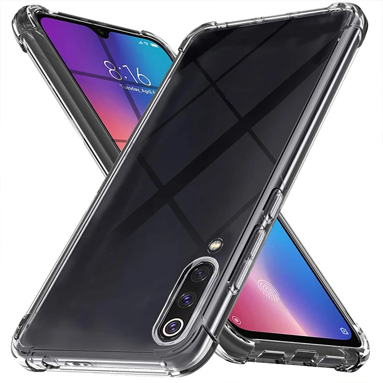 

Simple Design Shock Proof Tpu Phone Case Back Cover For Xiaomi Mi 9 Se Case, Clear