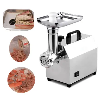 110v / 220v Electric Commercial Meat Grinders,Fish Meat Mincer ...