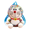Wholesale Custom Printed Doraemon Plush Toy Kids Backpack