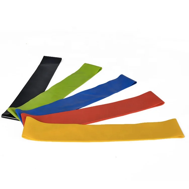 

Fitness yoga rubber leg hip pull up resistance band, 6 colors