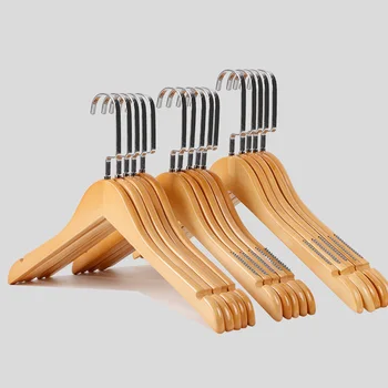 wooden hangers in bulk