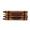 promotion gift 3 colors lead crayons lumber crayon